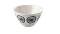 Bowl, white/patterned11 cm
