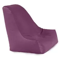 In House Harvey Velvet Bean Bag Chair - Medium - Light Purple