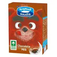 Saudia Long Life Chocolate Milk 200ml