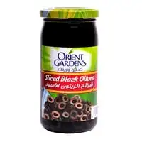 Orient Gardens Sliced Black Olives 345g