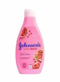 Johnson's Vita Rich Brightening Body Wash With Pomegranate Flower Extract 400ml