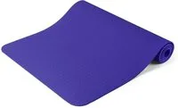 Generic Non Slip Thick 6 Mm Long 183 Cm Eco Safe Yoga Mat-Purple