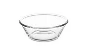 Serving bowl, clear glass20 cm