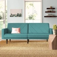 In House Shahrzad 2 In 1 Sofabed Linen Upholstered - Turquoise