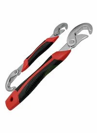 Generic 2-Key Snape And Grip Red/Black/Silver