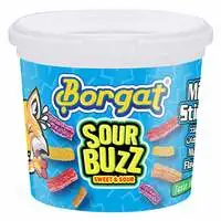 Borgat Sour Buzz Mini Sticks 150g