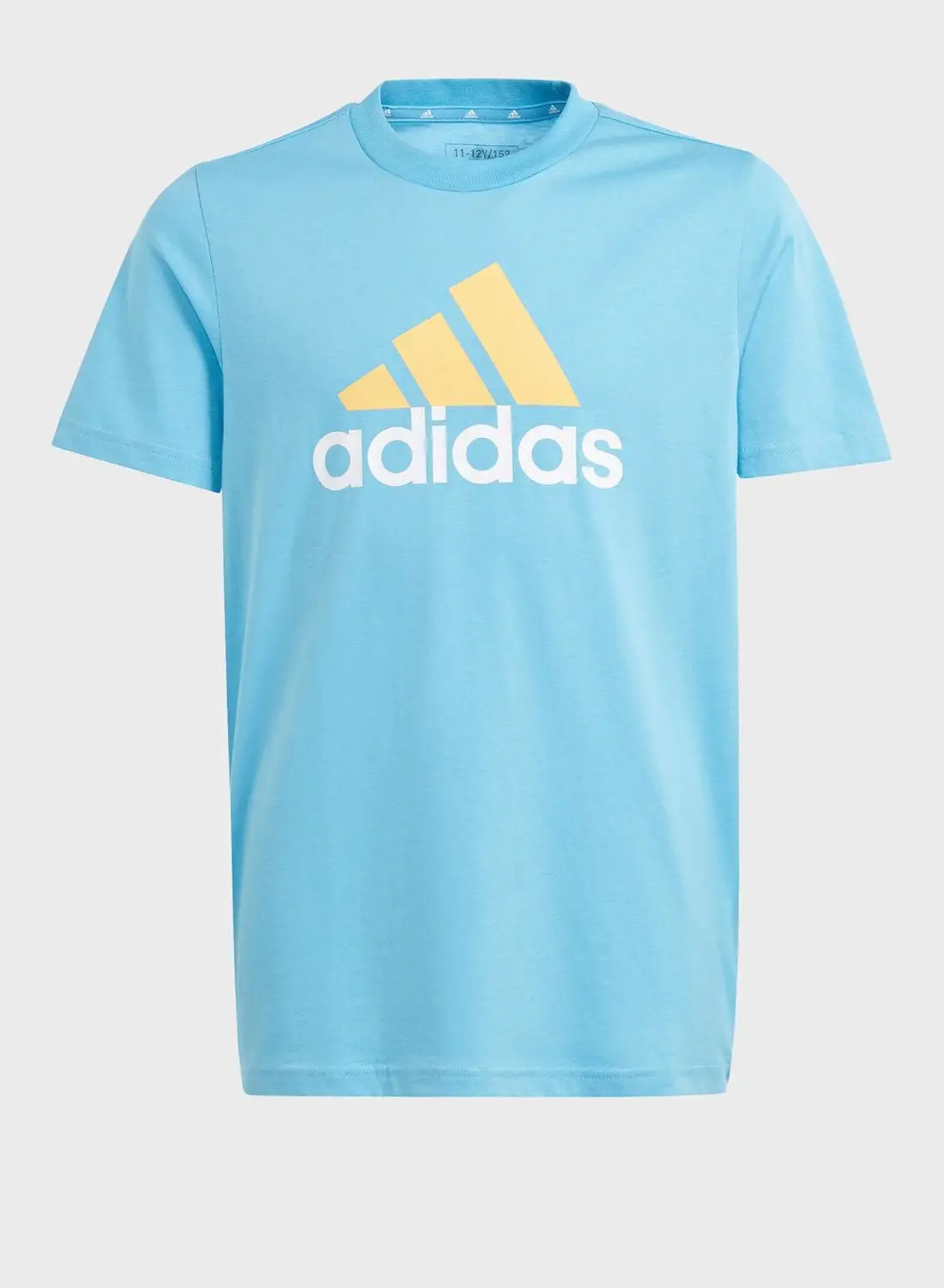 تي شيرت Adidas للجنسين بشعار كبير 2