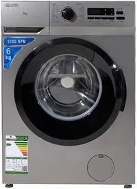 General Supreme 15 Programs Front Load Automatic Washing Machine, 6 kg Capacity, Silver