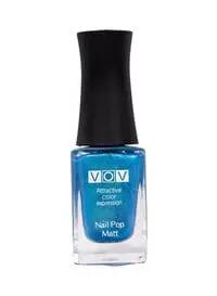 Vov Nail Pop Matt Nail Polish 2513 Aqua Emerald