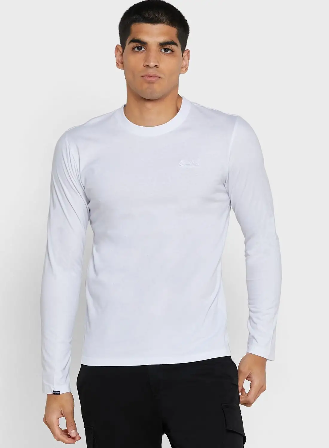 Superdry Embroidered Logo Crew Neck T-Shirt