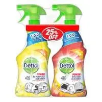 Dettol Trigger Spray (Kitchen 500ml & All Purpose Cleaner 500ml) 25%Off