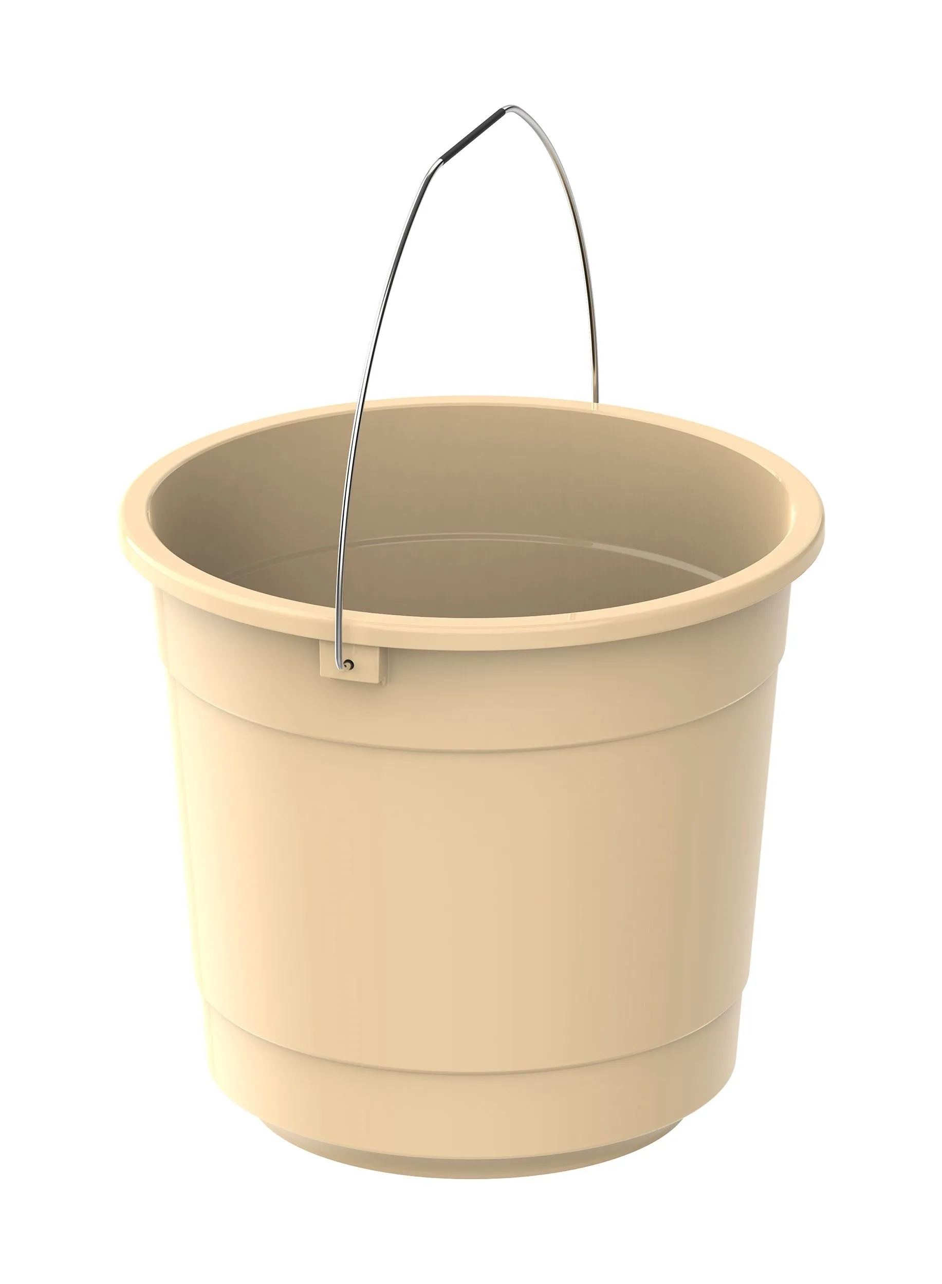 Cosmoplast EX 3L Round Plastic Bucket with Steel Handle