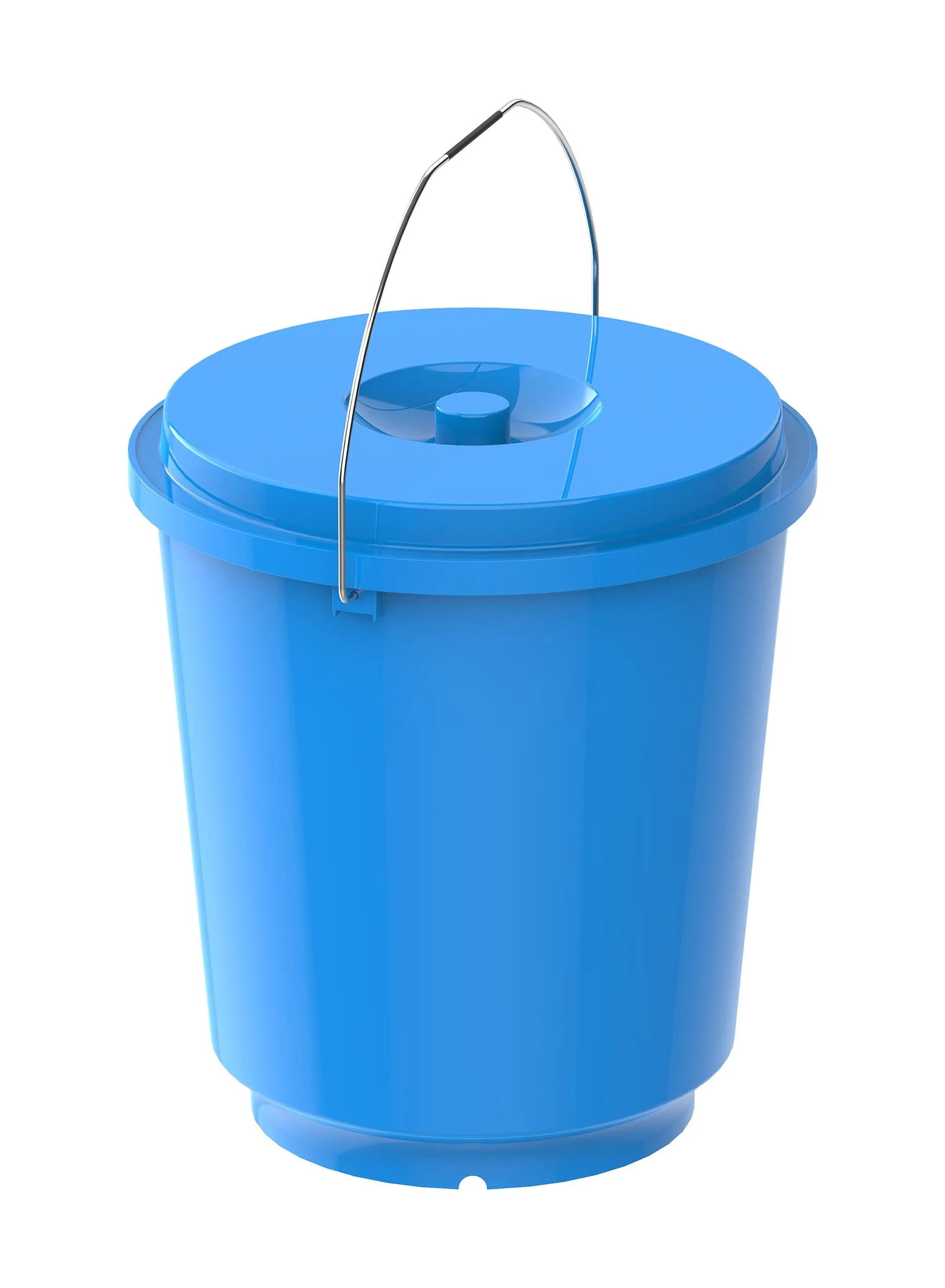 Cosmoplast EX 18L Round Plastic Bucket with Steel Handle
