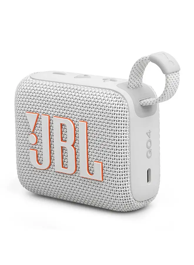 JBL Go4-Portable Waterproof Speaker White