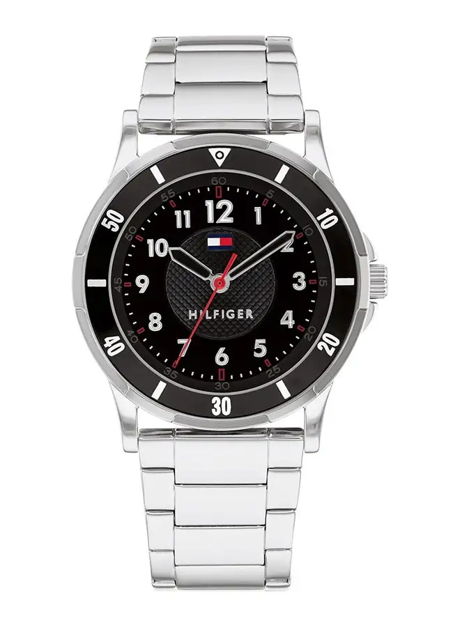 TOMMY HILFIGER Unisex Analog Round Shape Stainless Steel Wrist Watch 1720042 - 34 Mm