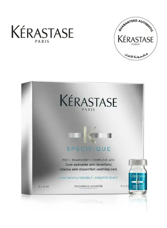 KERASTASE Specifique Ampoule Treatment for Sensitive Scalp 12*6ml