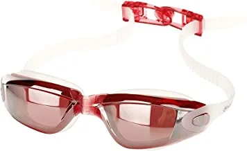 نظارات السباحة WMB53702H للبالغين من الجنسين من وين ماكس ، أحمر