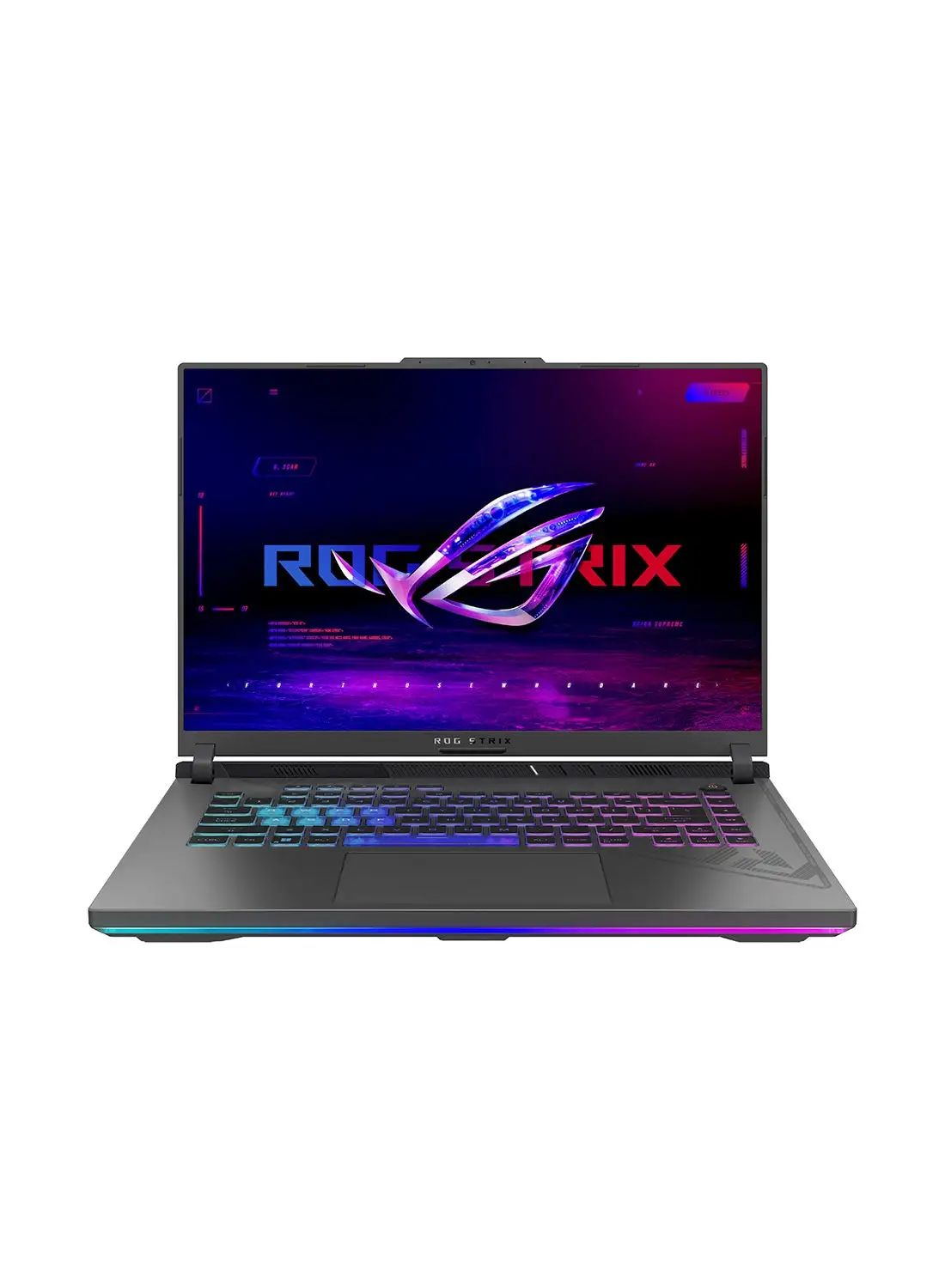ASUS Strix Gaming Laptop With 16-Inch Full HD Display, Core i7-13650HX Processor/16GB RAM/1TB SSD/12GB Nvidia Geforce RTX 4080 Graphics Card/Windows 11 English/Arabic Grey