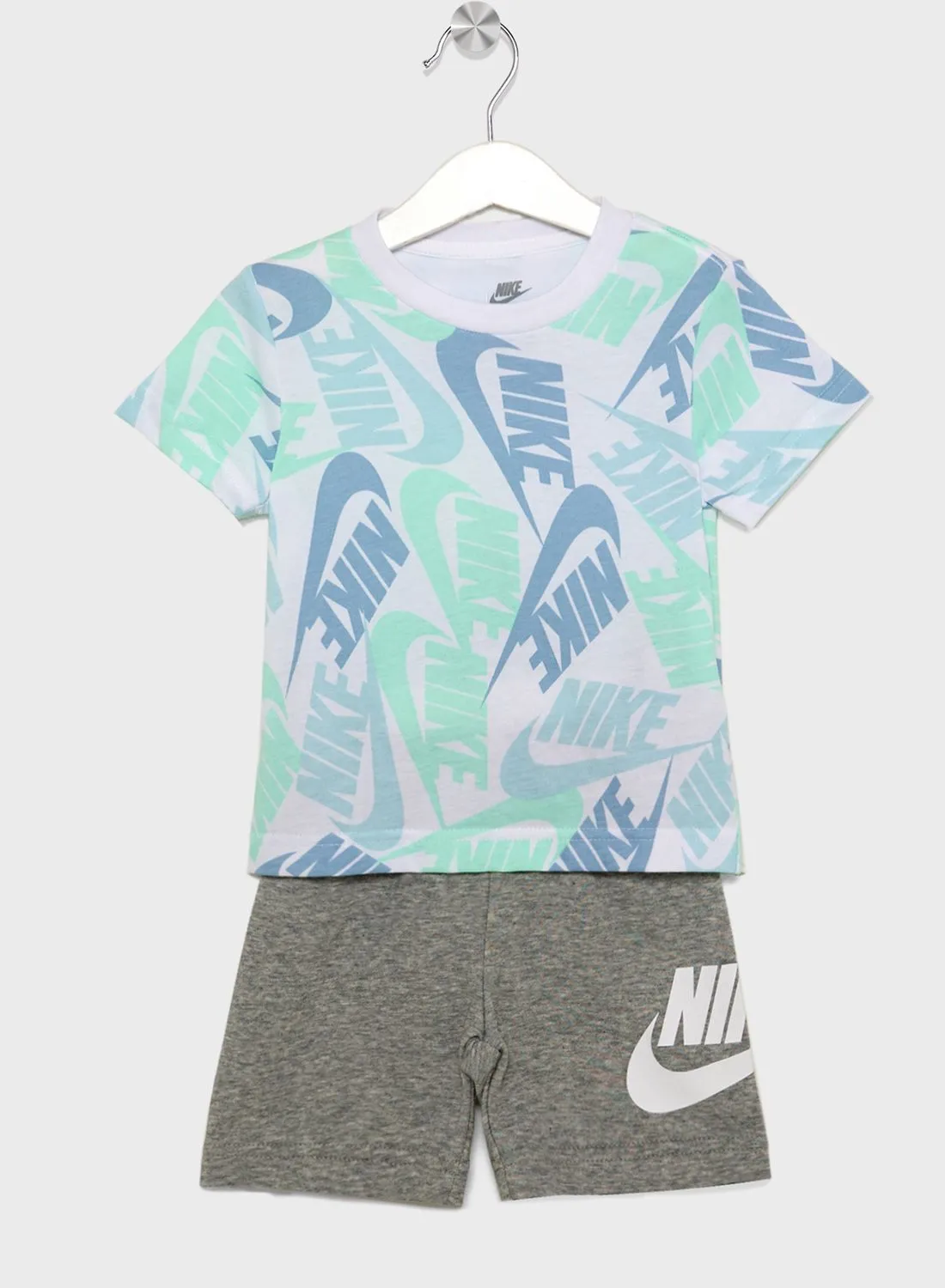 Nike Infant 2 Piece All Over Printed T-Shirt Set