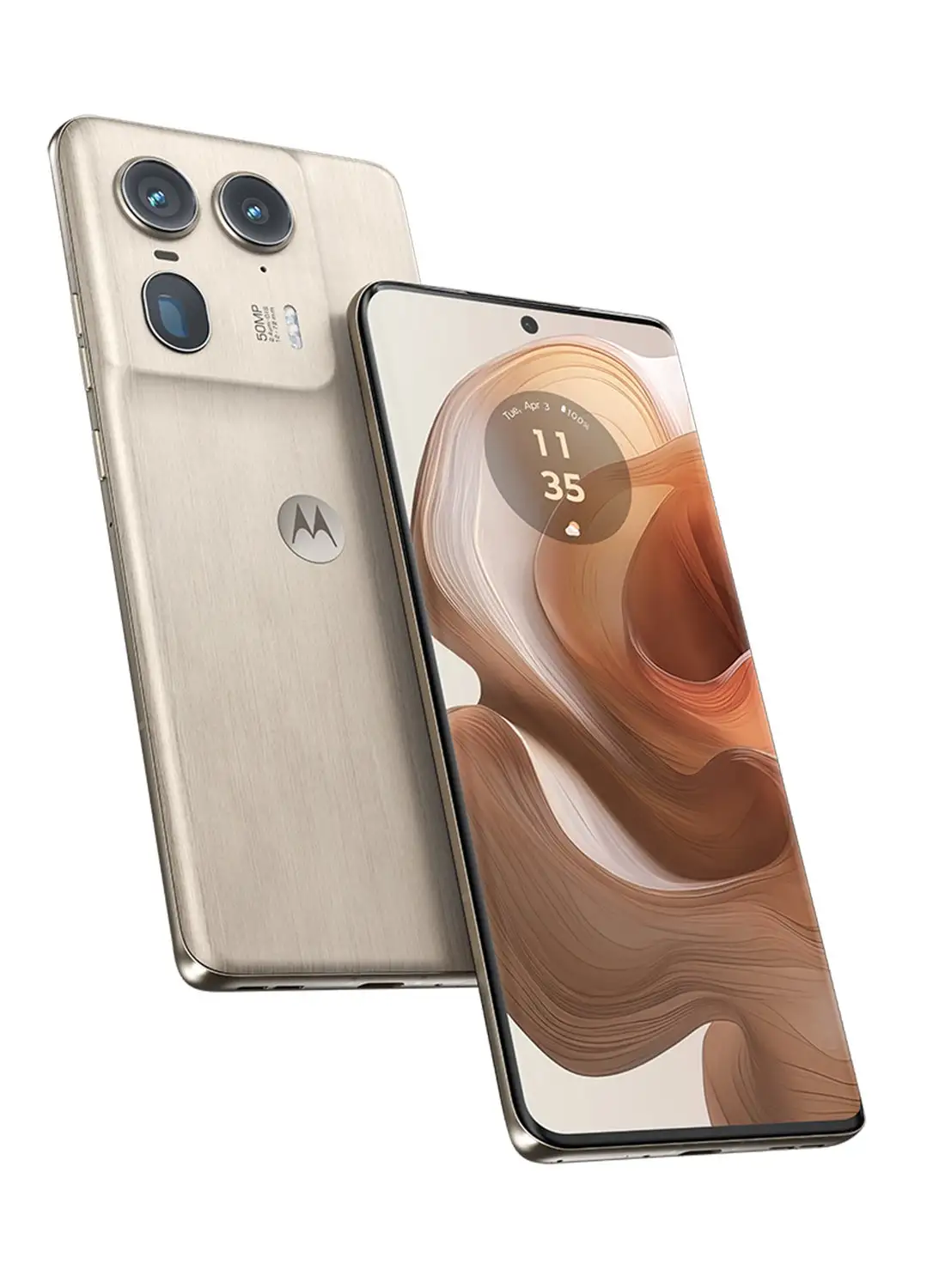 Motorola Edge 50 Ultra 5G Dual SIM Nordic Wood 16GB+16GB RAM 1TB - Middle East Version