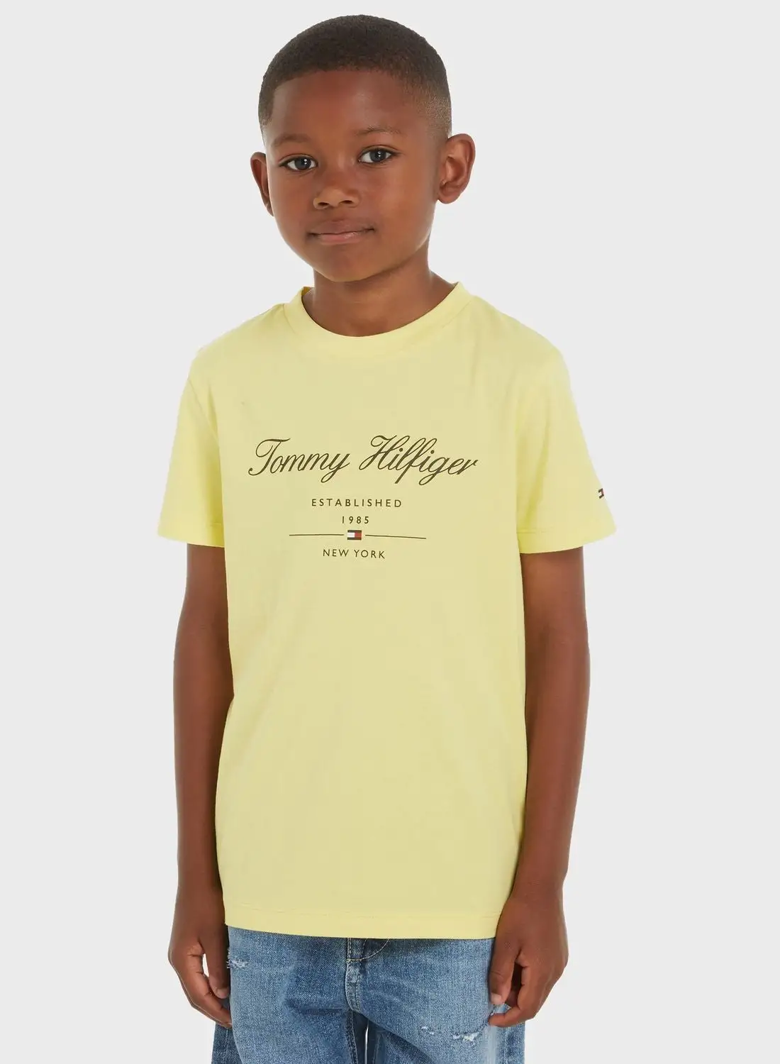 TOMMY HILFIGER Kids Tommy Script T-Shirt