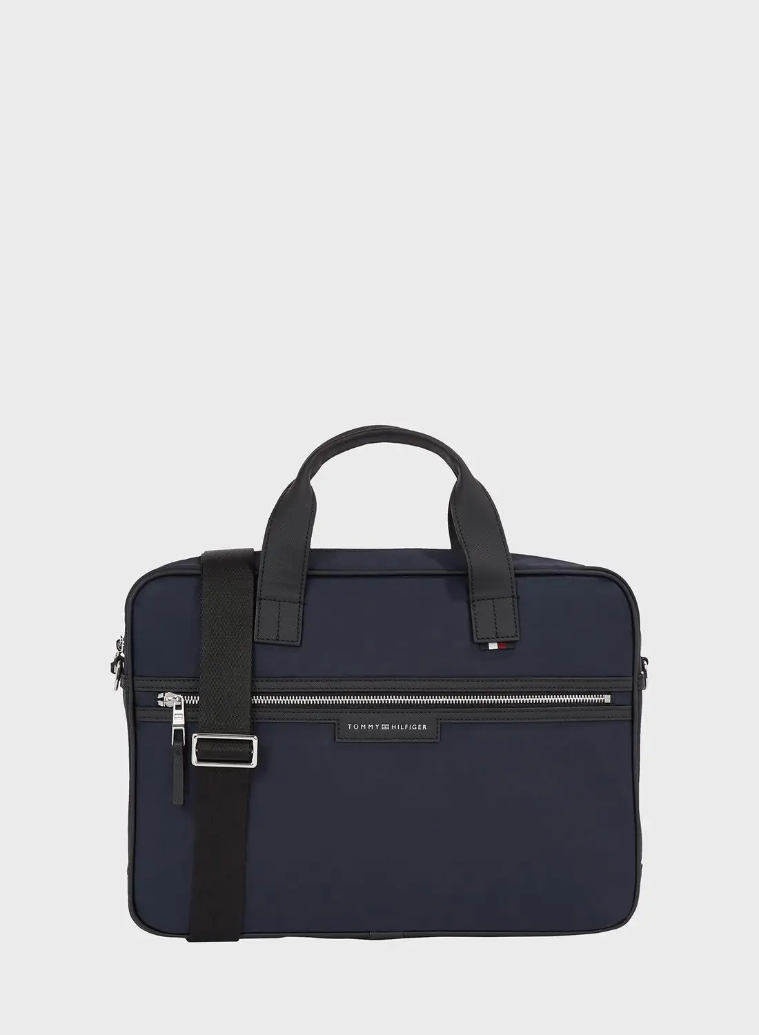 TOMMY HILFIGER Zip Thru Repreve Laptop Bag