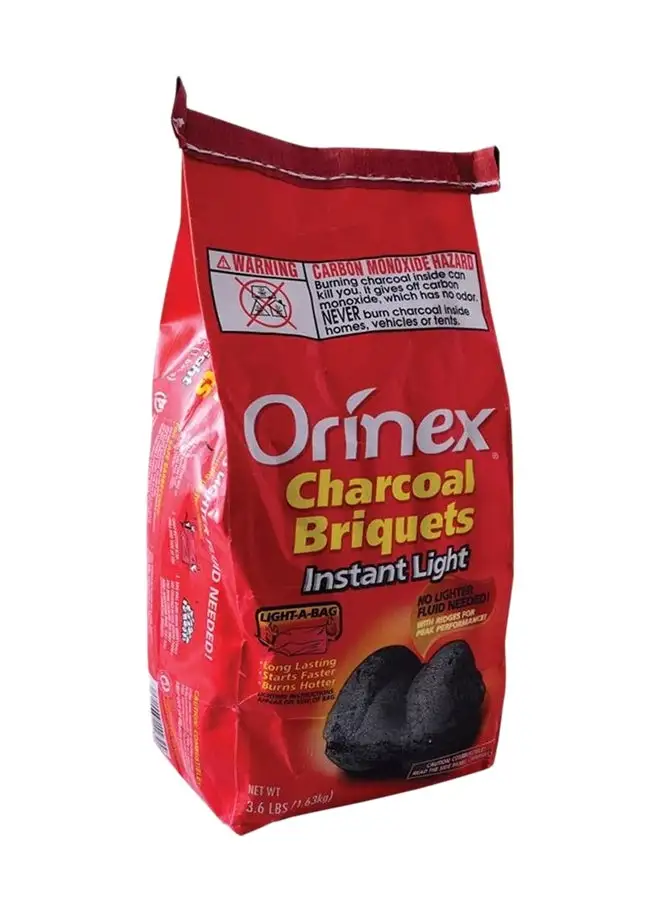 Orinex Charcoal Briquest Instant Light Black 1.6kg