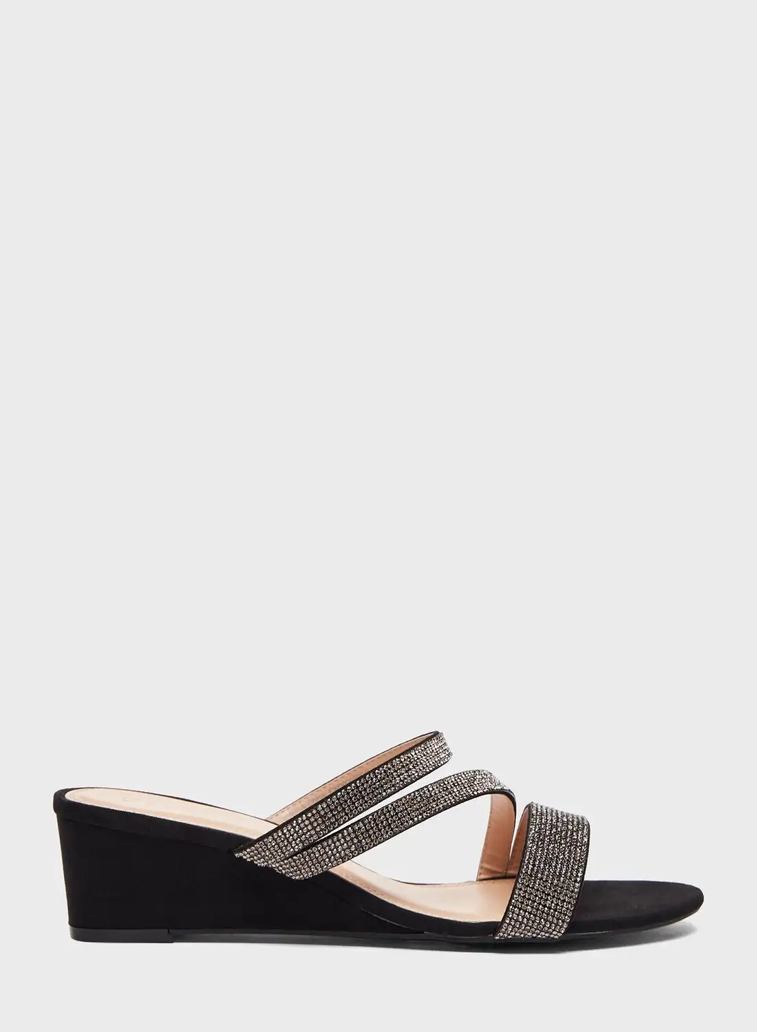 Celeste Multi Strap Wedge Sandals