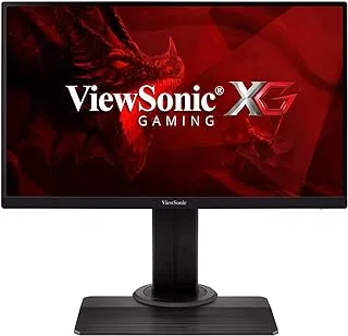 ViewSonic OMNI XG2405 24 Inch 1080p 1ms 144Hz IPS Gaming Monitor with FreeSync Premium, Eye Care, Advanced Ergonomics, HDMI and DP for Esports
