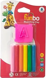 Funbo Modeling Clay Kit with 1 Molds 25 g