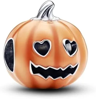 Pandora Glow-in-the-dark Spooky Pumpkin Charm 792291C01