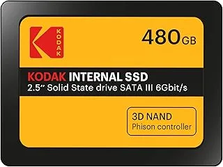 كوداك SSD داخلي X150، أصفر، 480 جيجا