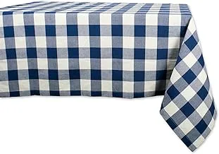 DII Cotton Buffalo Check Plaid Rectangle Tablecloth for Family Dinners or Gatherings, Indoor or Outdoor Parties, & Everyday Use (60x120