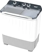 Nikai 9 Kg Semi Automatic Twin Tub Washing Machine, Silent Operation, Rust Proof Body, Quick Wash, NWM1000SPN24