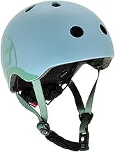 Matte Finish Kid's Helmet with Adjustable Straps - Includes LED Safety Light and Soft Fleece Padding for Extra Protection