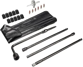 Dr.Roc Replacement for Premium Spare Tire Tool Kit with Bag 1999 to 2019 Chevy Silverado Tahoe Avalanche Suburban GMC Sierra Yukon 2002 to 2018 Cadillac Escalade