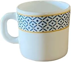 BRITISH CHEF Juliet Opalware Mug Set, 6 Piece Set - 180ML
