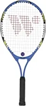 Wish 2600 Alum Tec Tennis Racket with 3/4 Cover, 23 Inch Size, Blue