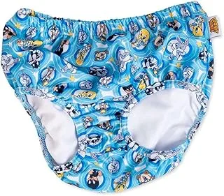 COEGA Baby Boys Swim Diaper-Blue Circles Looney Tunes