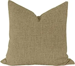 Regal In House Natural Linen Textured Decorative Cushion - 60X60 - Beige