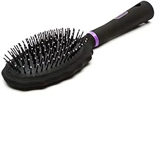 Cecilia Large Oval Hair Brush Black