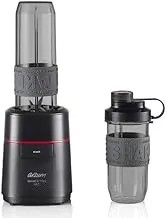 ARZUM AR1147 Shake'N Take NEO Personal Blender - Personal Blender with Glass Jar, Stainless Steel Blades, Black