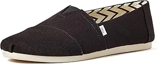 TOMS BLK RED CTTN CAN MN ALPR ESP mens FOOTWEAR