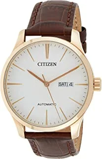 Citizen Mens Automatic Watch With Day And Date Display - Powered By High Precision Made In Japan Self Winding Mechanical Movement- Nh8353-18A