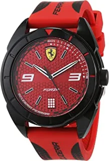 Scuderia Ferrari Forza Men's Red Silicone Watch