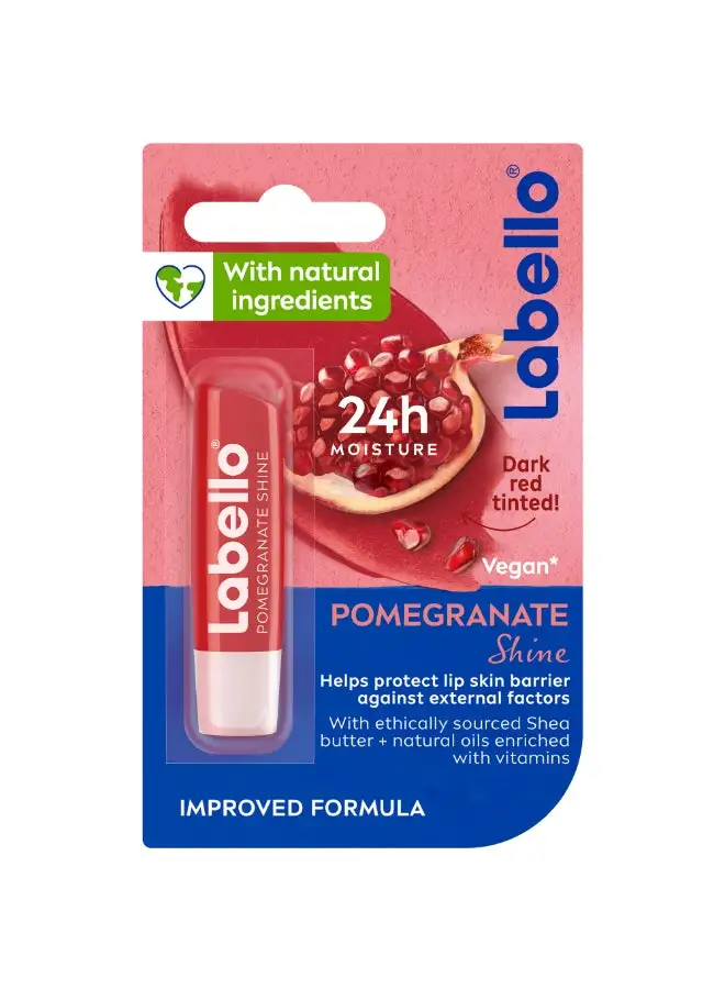 Labello Pomegranate Shine Lip Balm 4.8grams