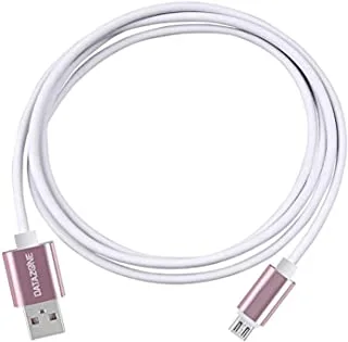 Datazone USB Quick Charging Cable For Mobile Phones Pink, Dz-Wbsm120