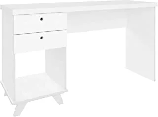 Artany Sky Desk, White - W 135 x D 44.6 x H 75 cm