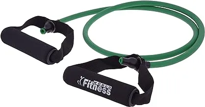 Home Fitness Exercise Pull Rope Tube Resistance Elastic Equipment Yoga Gym Bands Green, 2020