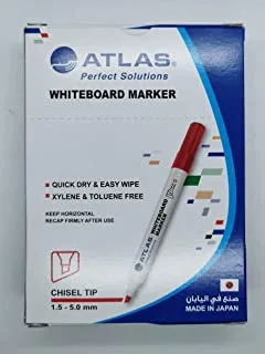 Whiteboard Marker Chisel Red